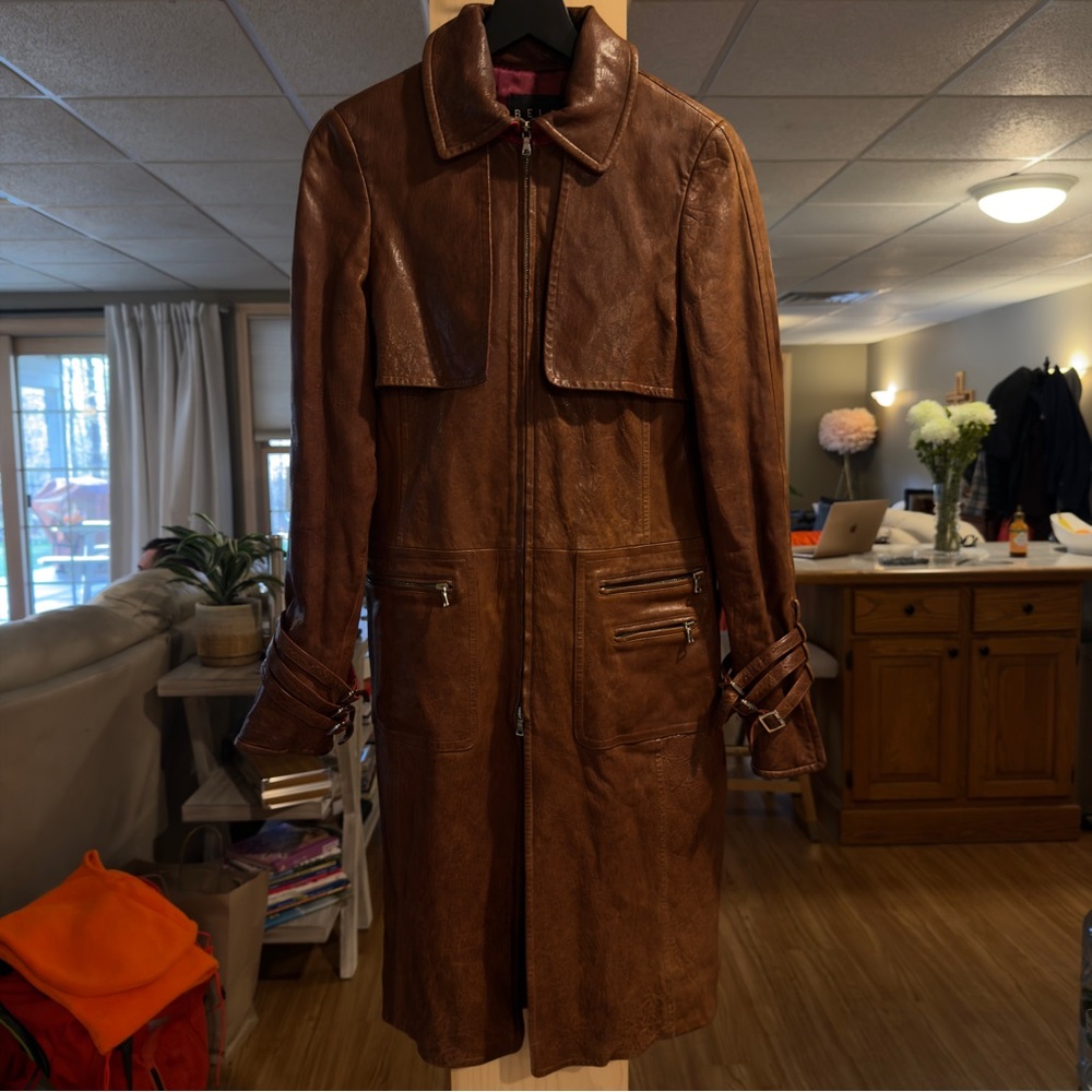 Woman’s Brown Italian Leather Jacket